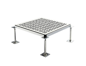 全鋼通風(fēng)防靜電地板(HPL面)