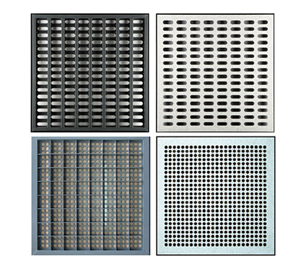 全鋼通風(fēng)防靜電地板(HPL面)