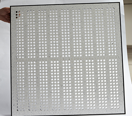 全鋼通風(fēng)防靜電地板(PVC面)