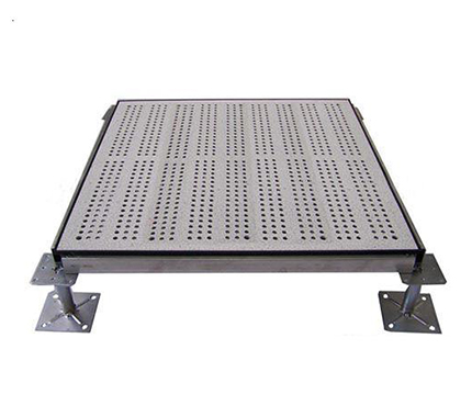 全鋼通風(fēng)防靜電地板(PVC面)